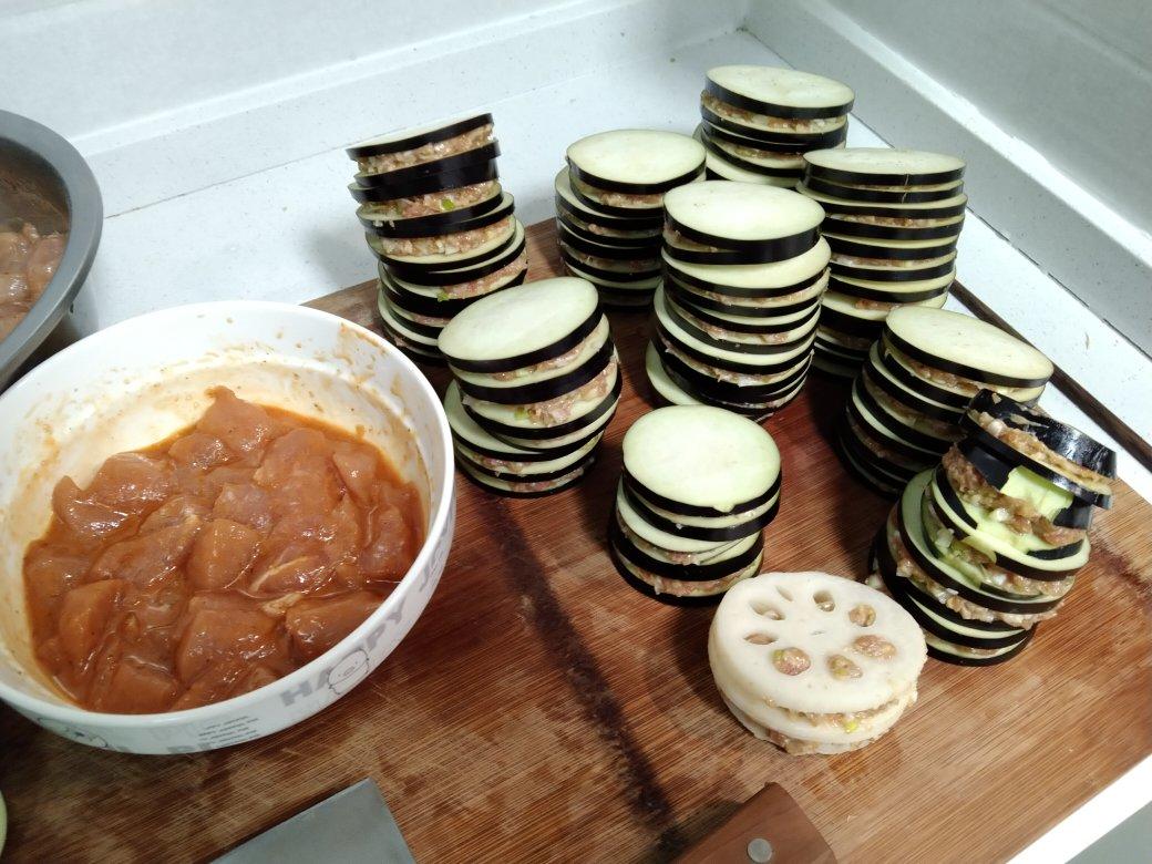 山东私家菜-炖茄盒