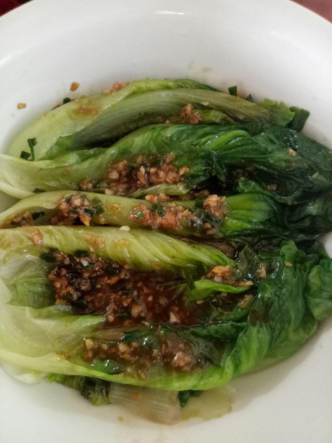 家常菜 蚝油生菜