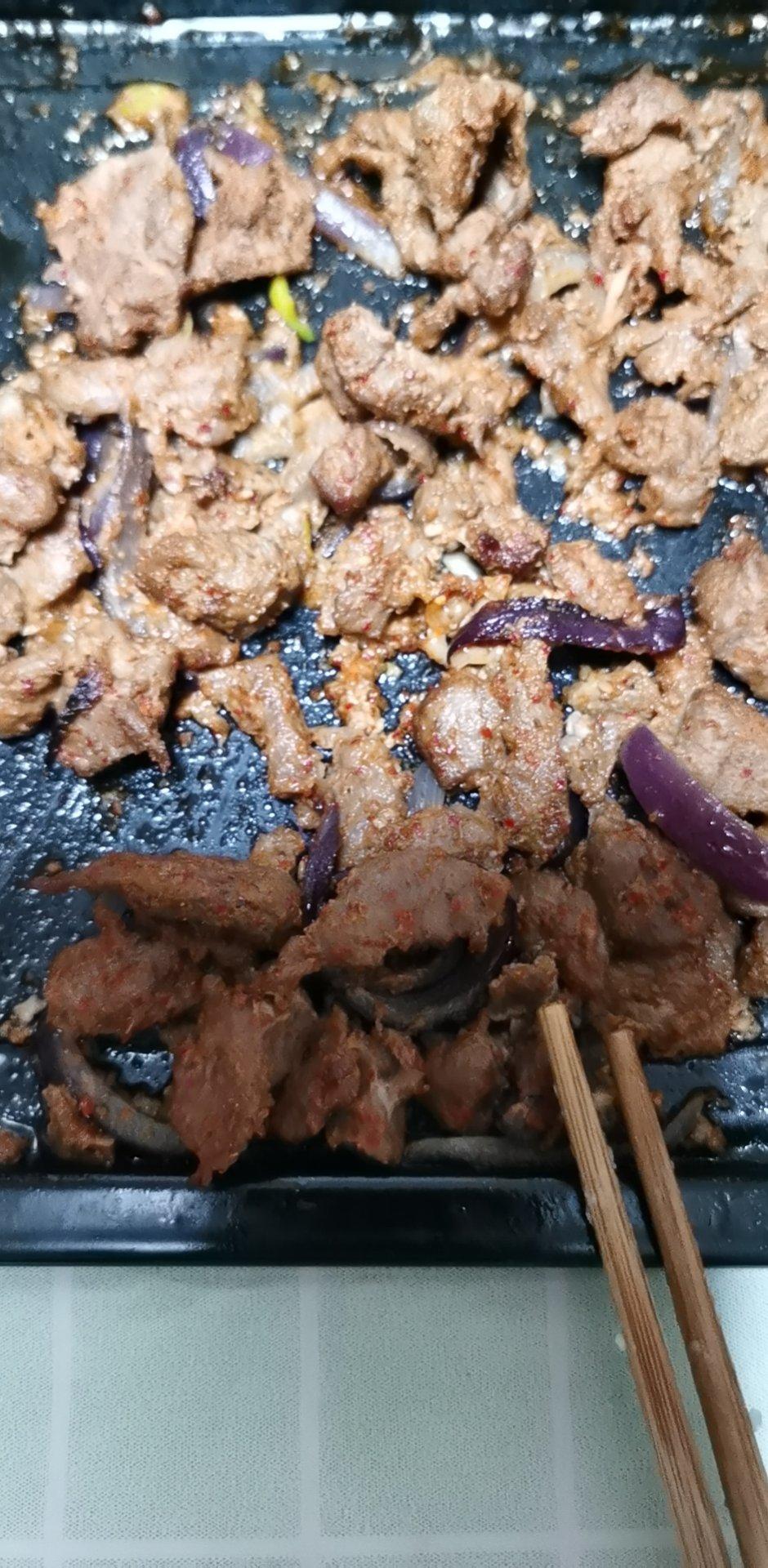 烤箱版羊肉串