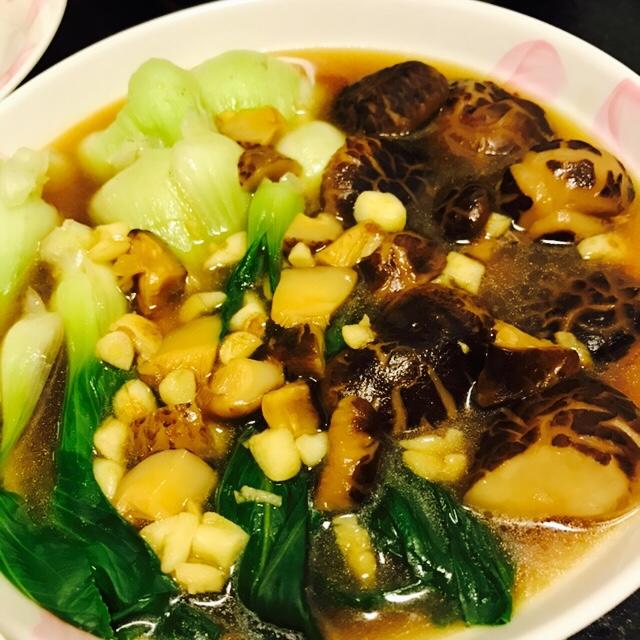 蚝油香菇小油菜