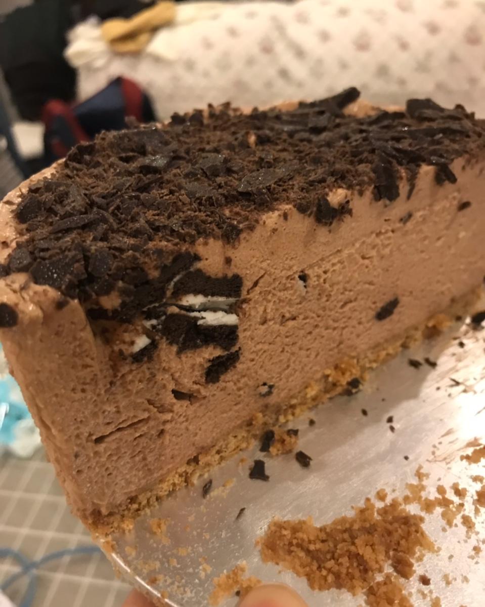 奥利奥巧克力芝士冰淇淋蛋糕