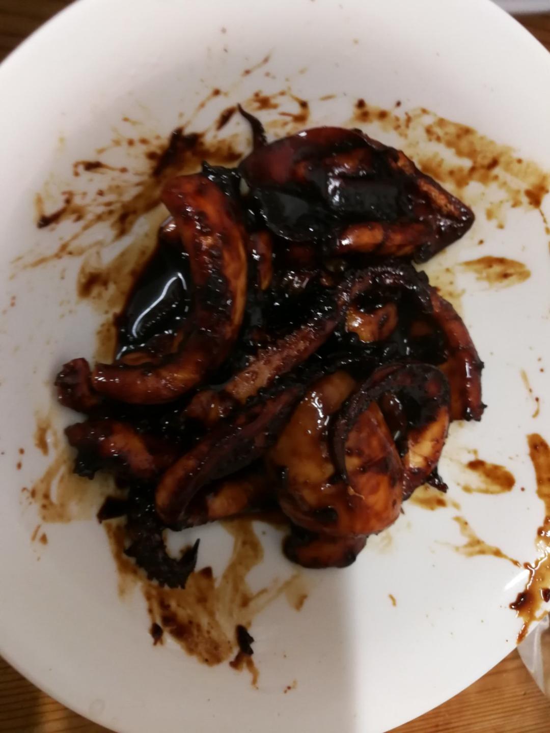 简版红烧墨鱼