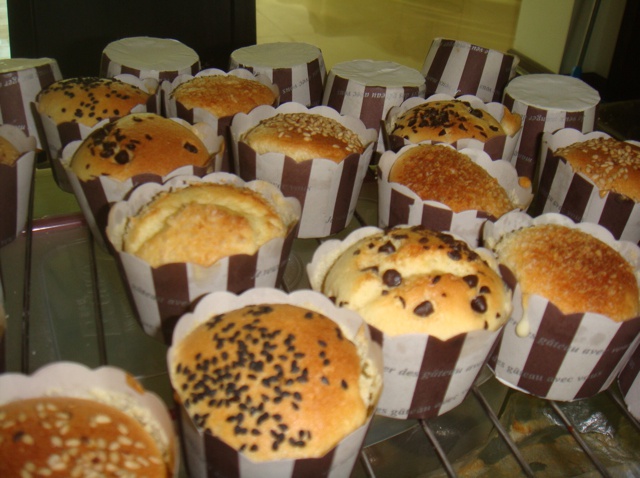 椰蓉棉花纸杯蛋糕