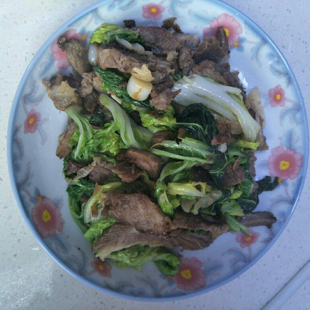 原香羊肉烩白菜 营养滋补美味家常菜 冬天御寒进补的首选