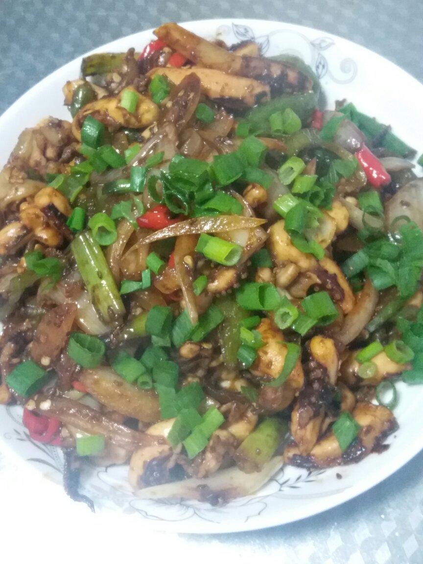 洋葱爆炒鱿鱼