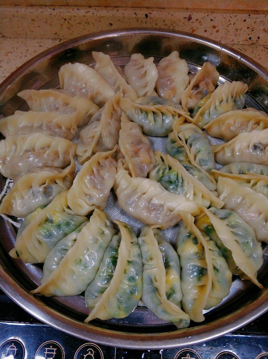 经典的韭菜鸡蛋馅儿饺子 怎么吃都不会腻