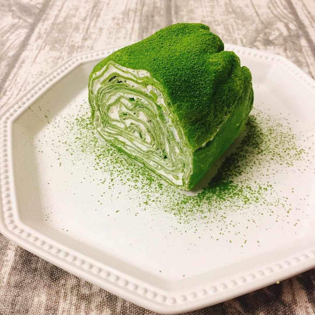 凌玲凌玲做的抹茶千千千层卷(一人份)