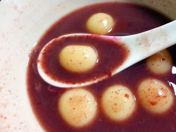 红豆沙圆子