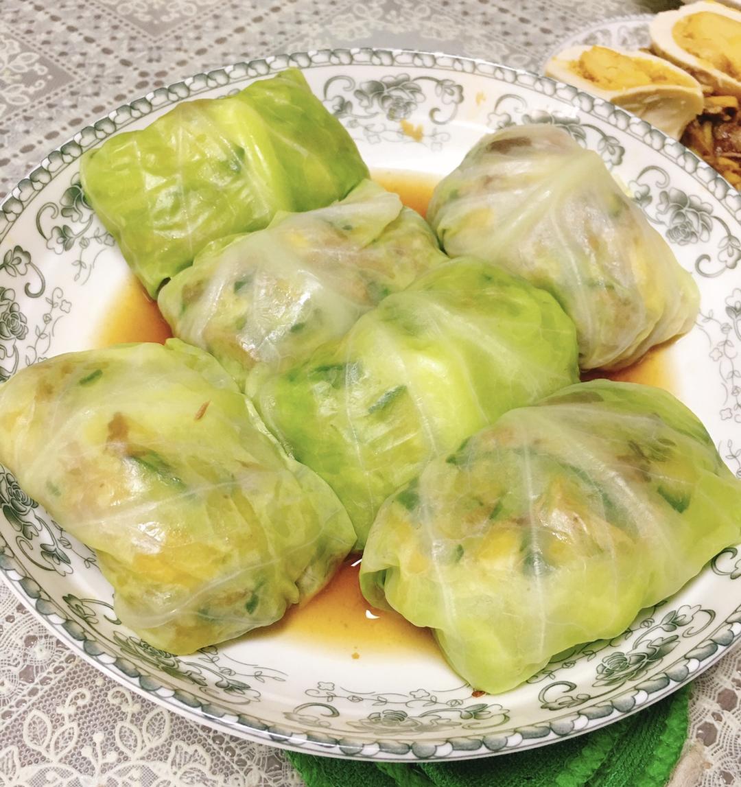 肉酿白菜卷