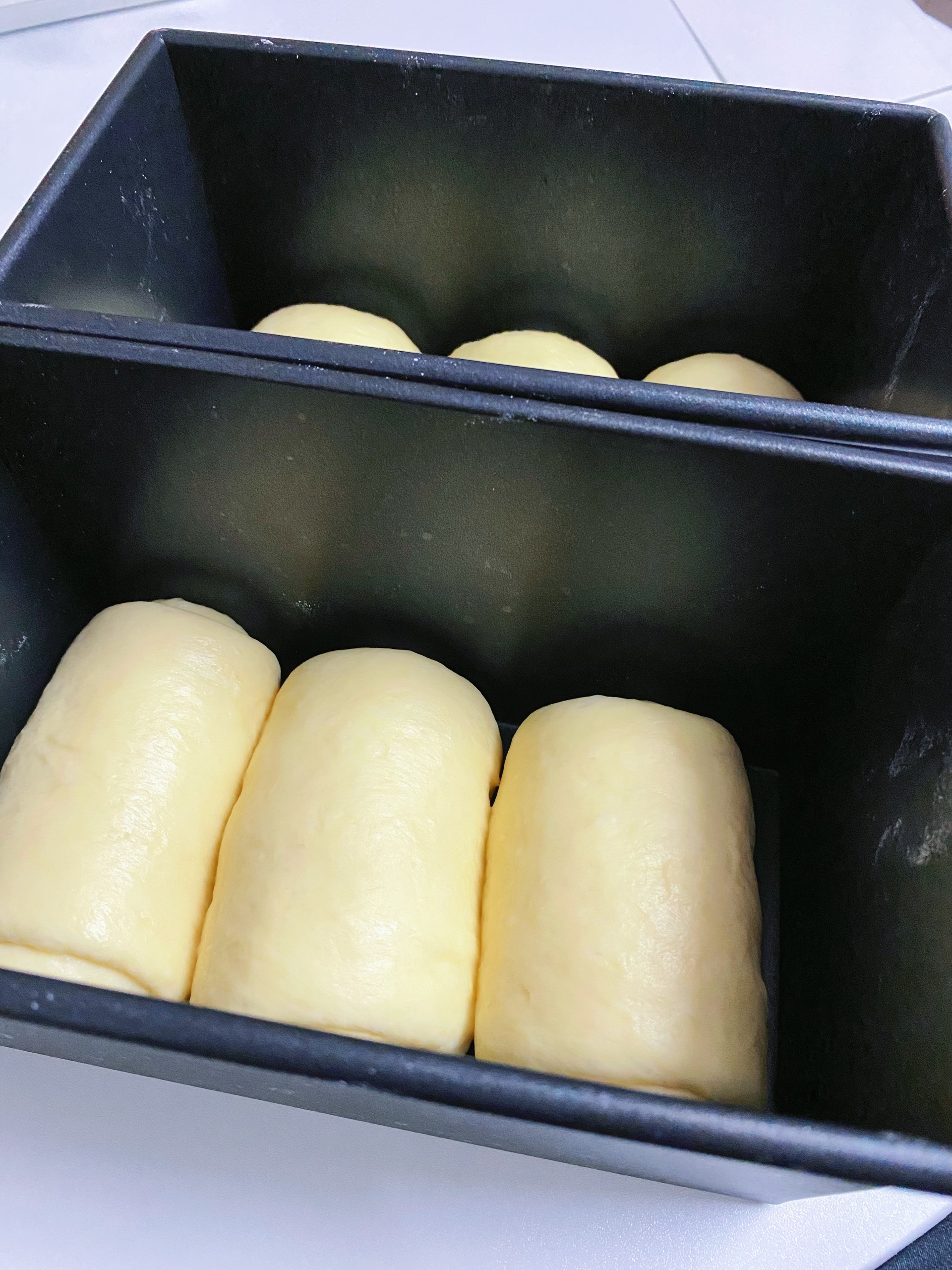 柔软细腻的全蛋版北海道吐司直接法的做法 步骤12