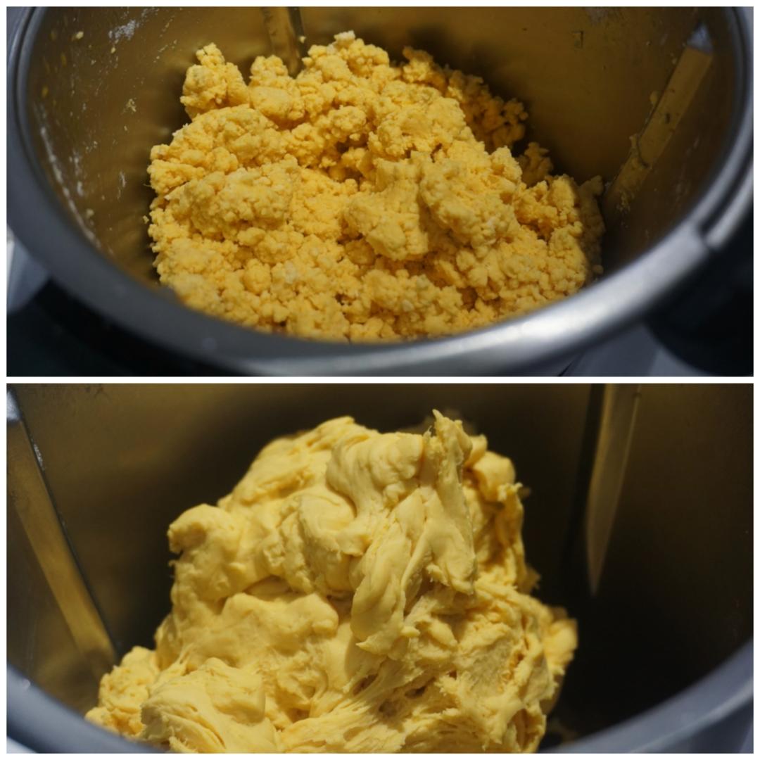 无水南瓜馒头的做法 步骤3