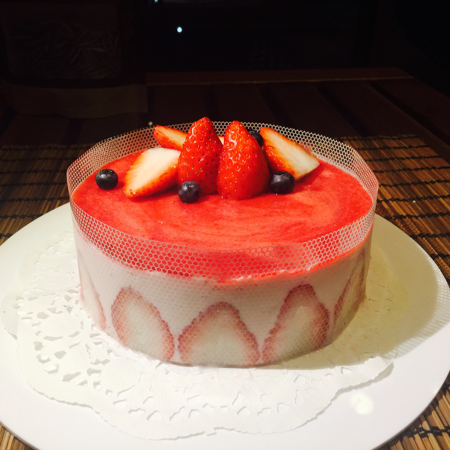 草莓慕斯