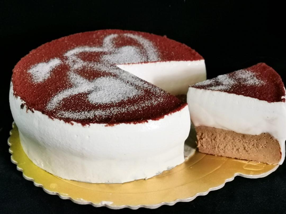 生椰拿铁慕斯蛋糕☕️固体yyds🥥椰香浓郁