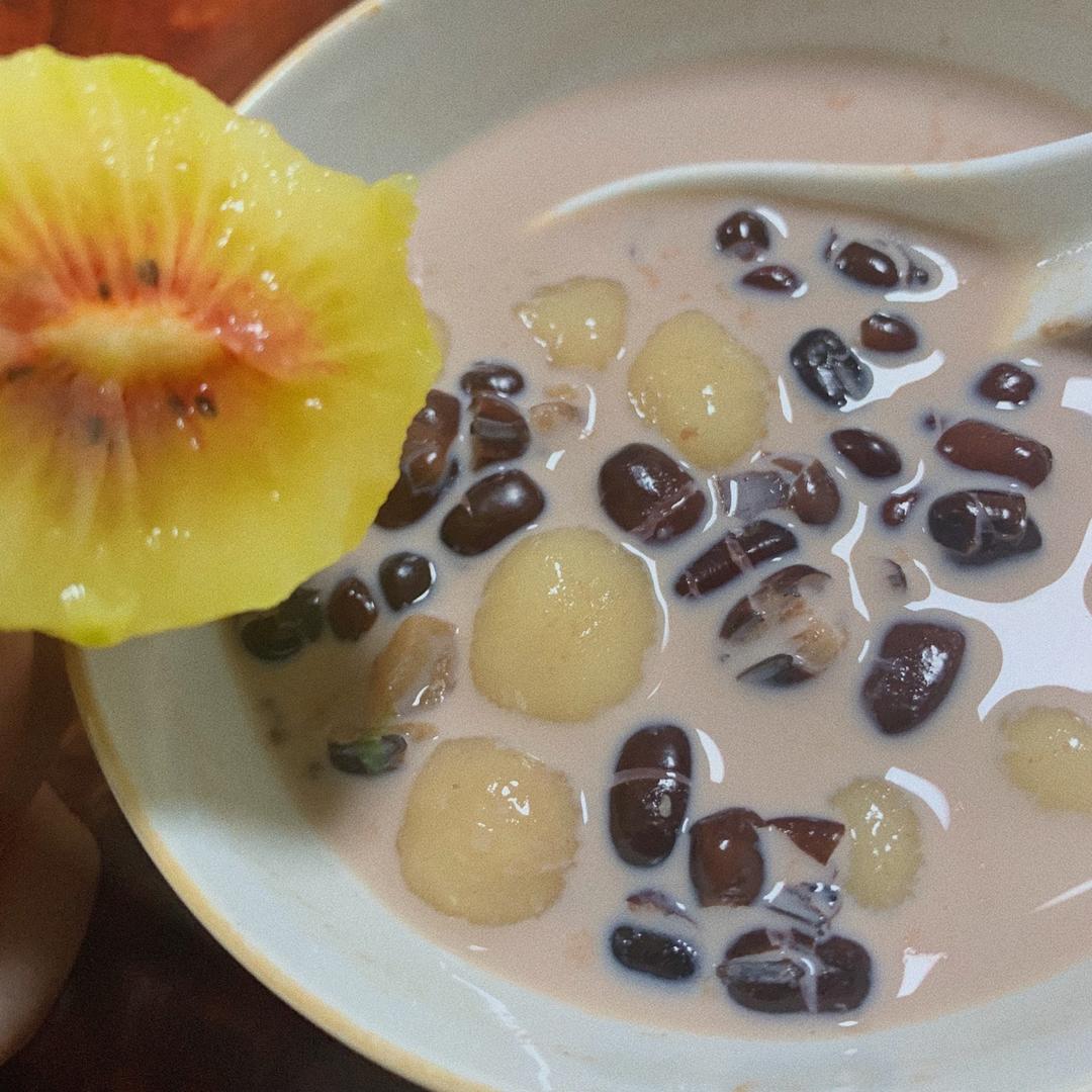 奶香红豆小丸子