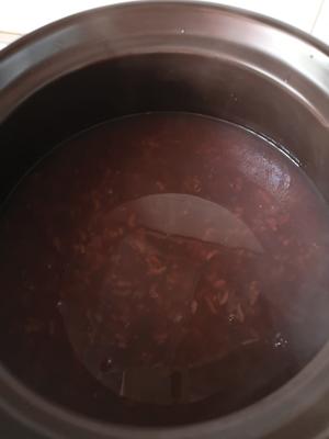 桂花酒酿红豆粥的做法 步骤3