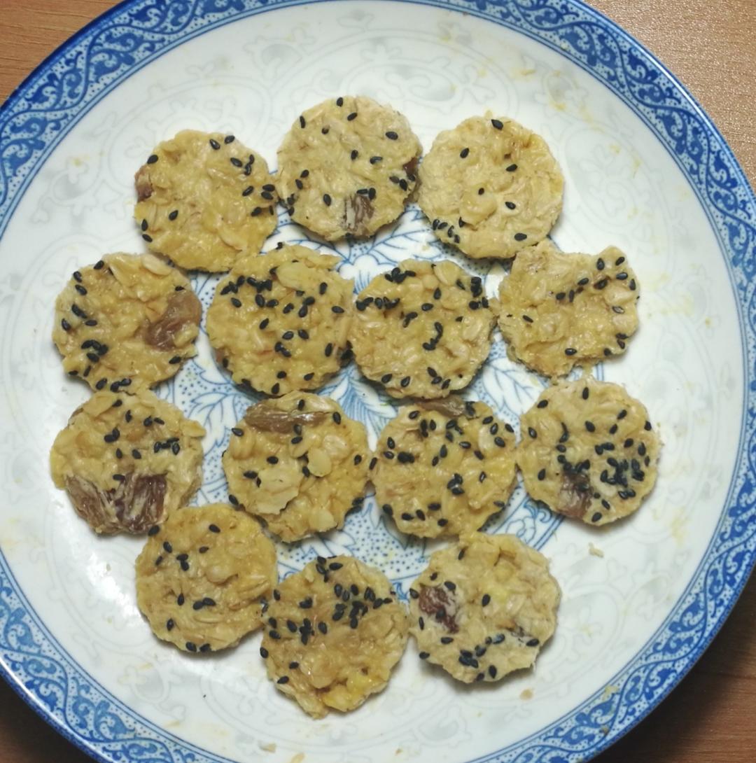 微波炉早餐：鸡蛋酸奶燕麦饼（无油）