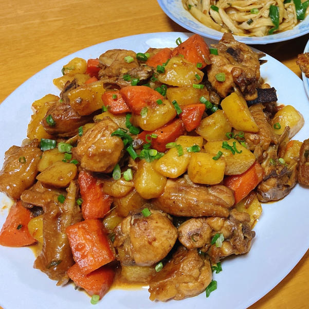 你好方做的土豆炖鸡块
