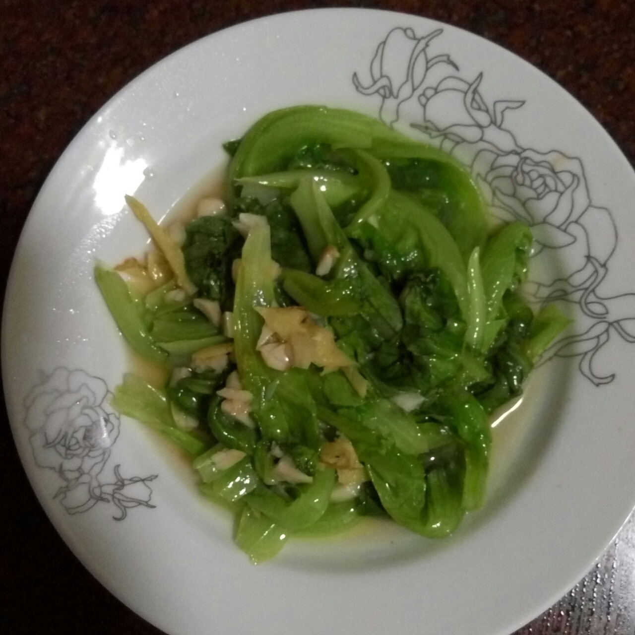 家常菜 蚝油生菜