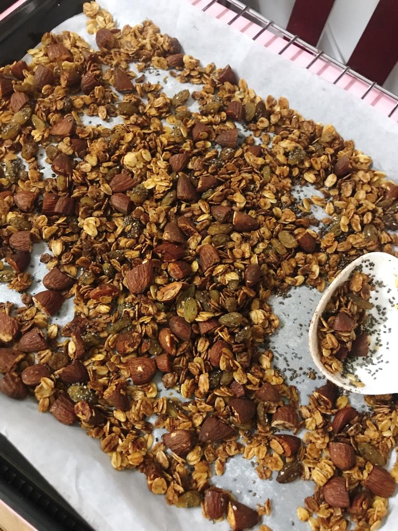 什锦granola烤燕麦片丨健康·零食