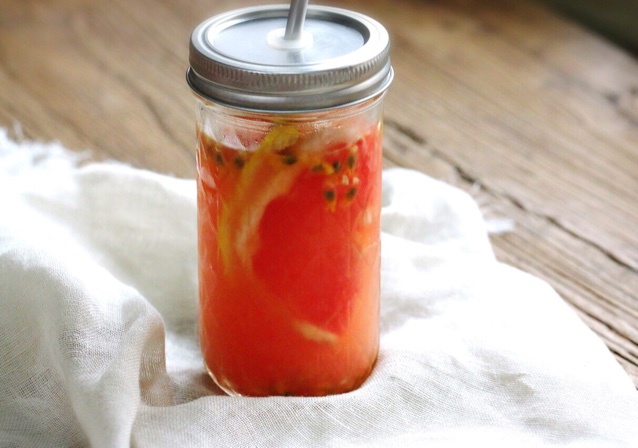 思佳佳做的百香果西柚蜜