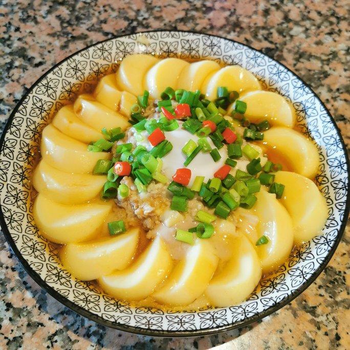 日本豆腐蒸肉沫