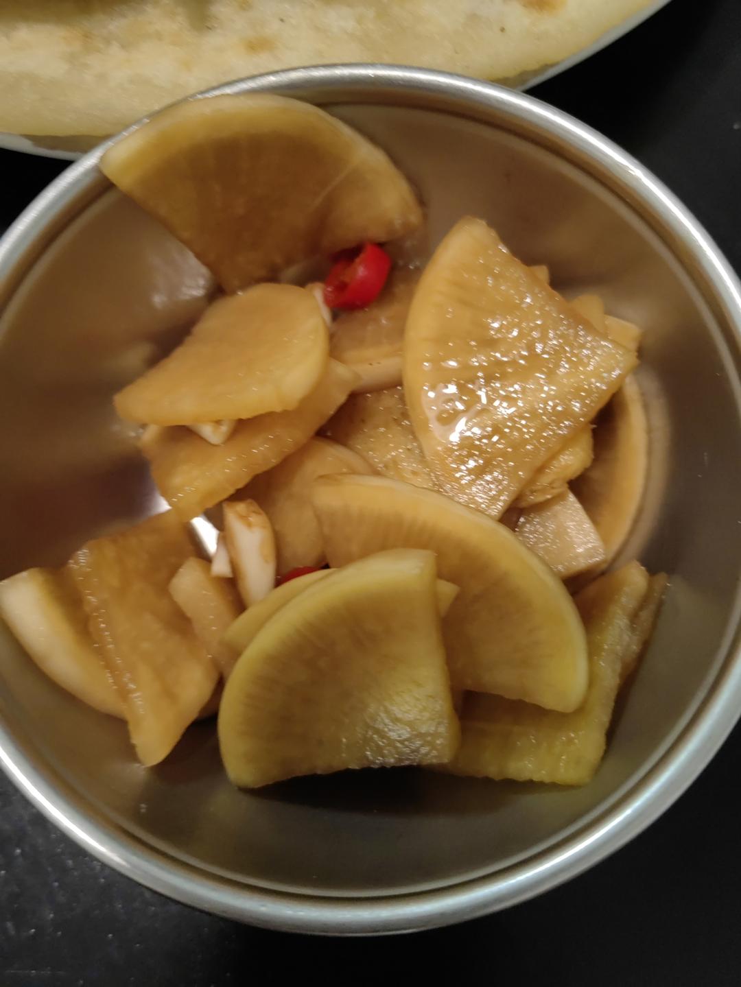 家常调料腌出秒杀市面一切咸菜的脆爽可口白萝卜