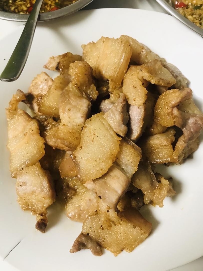 香煎五花肉