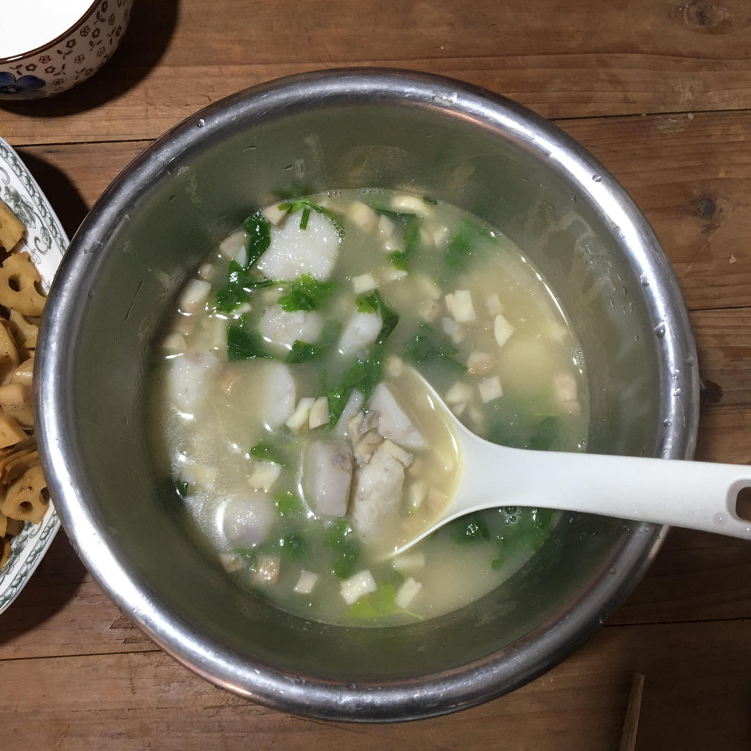 芋艿青菜煲