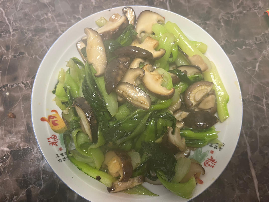 香菇油菜（简单快手）