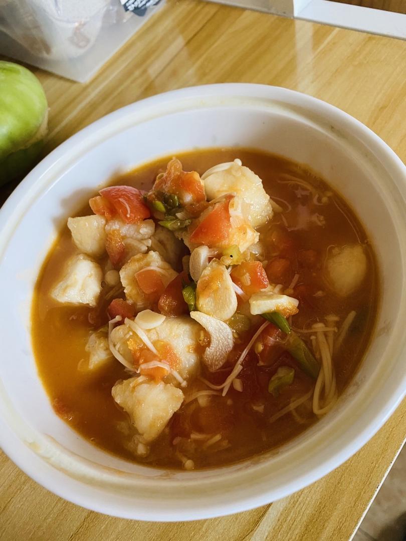 作弊手法的番茄巴沙鱼