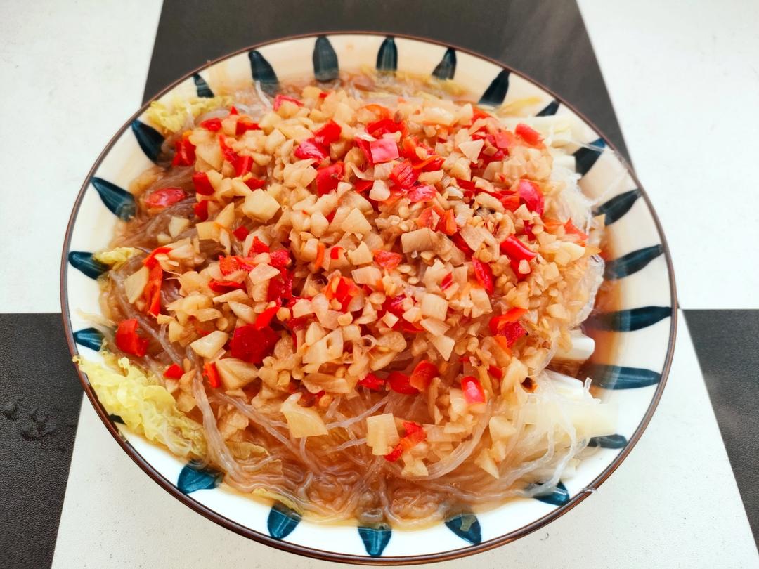 蒜蓉粉丝娃娃菜
