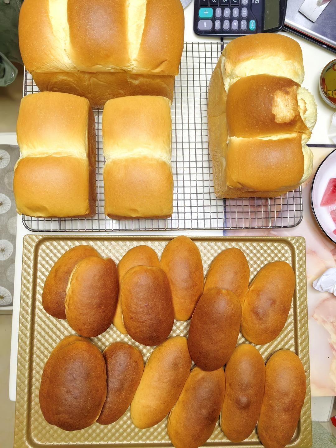 全蛋版本的直接法北海道吐司