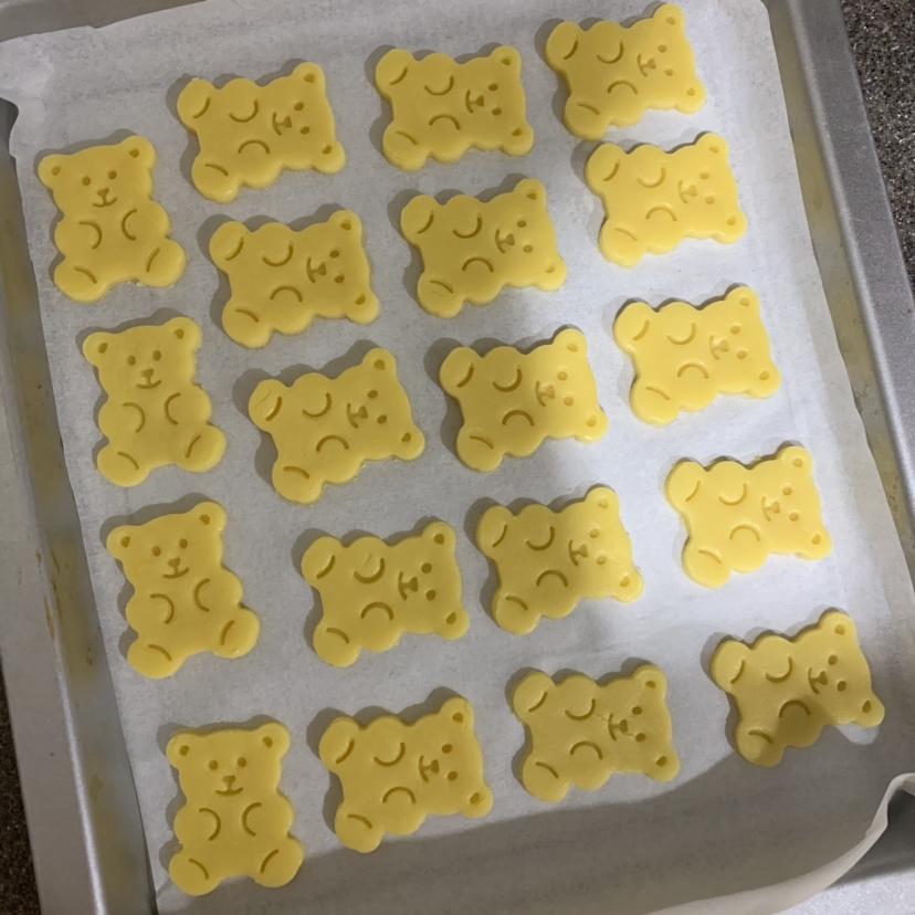 卡通黄油饼干