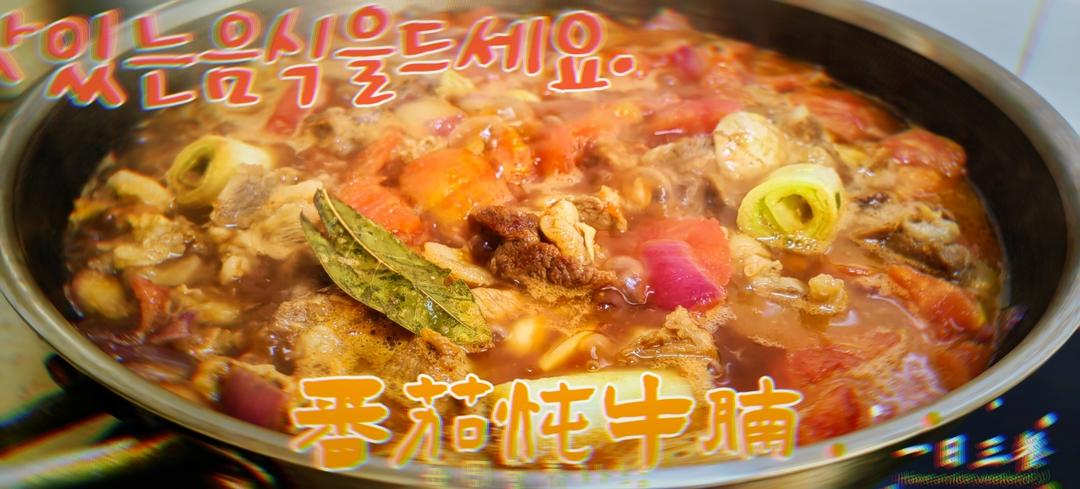 番茄炖牛腩