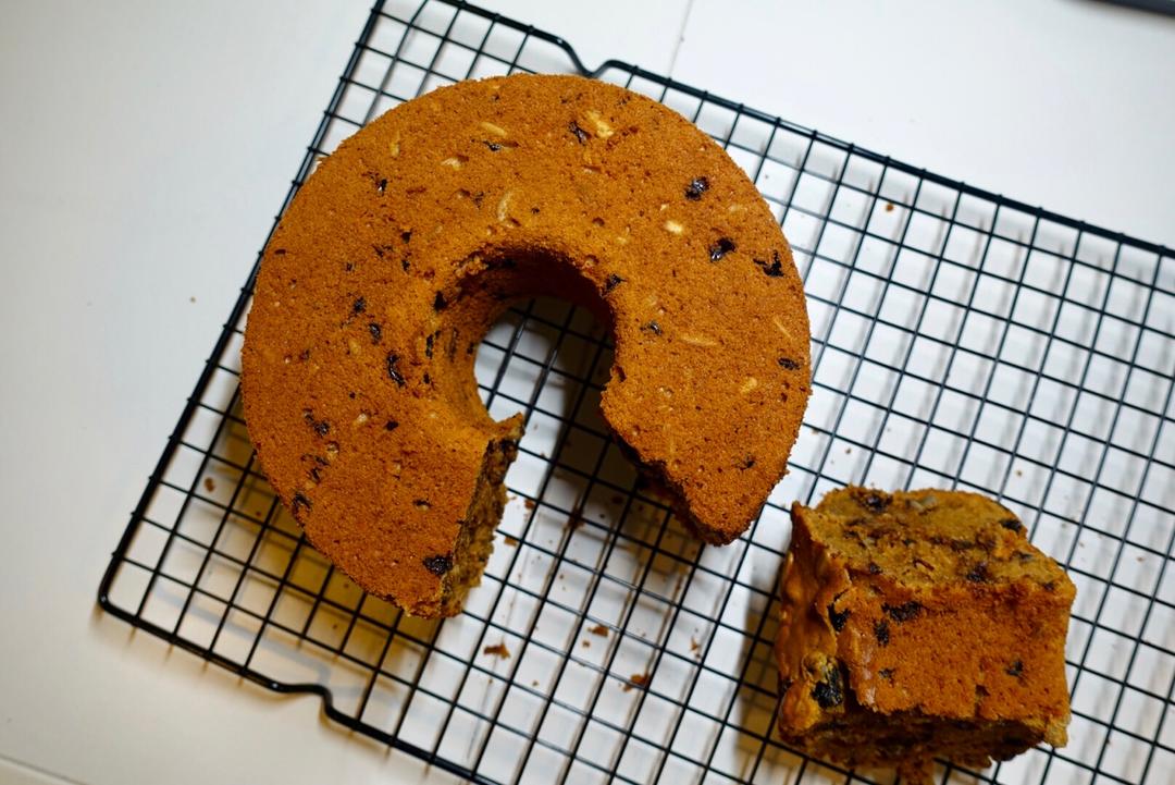 咖啡鲜奶油蛋糕（无油低糖）