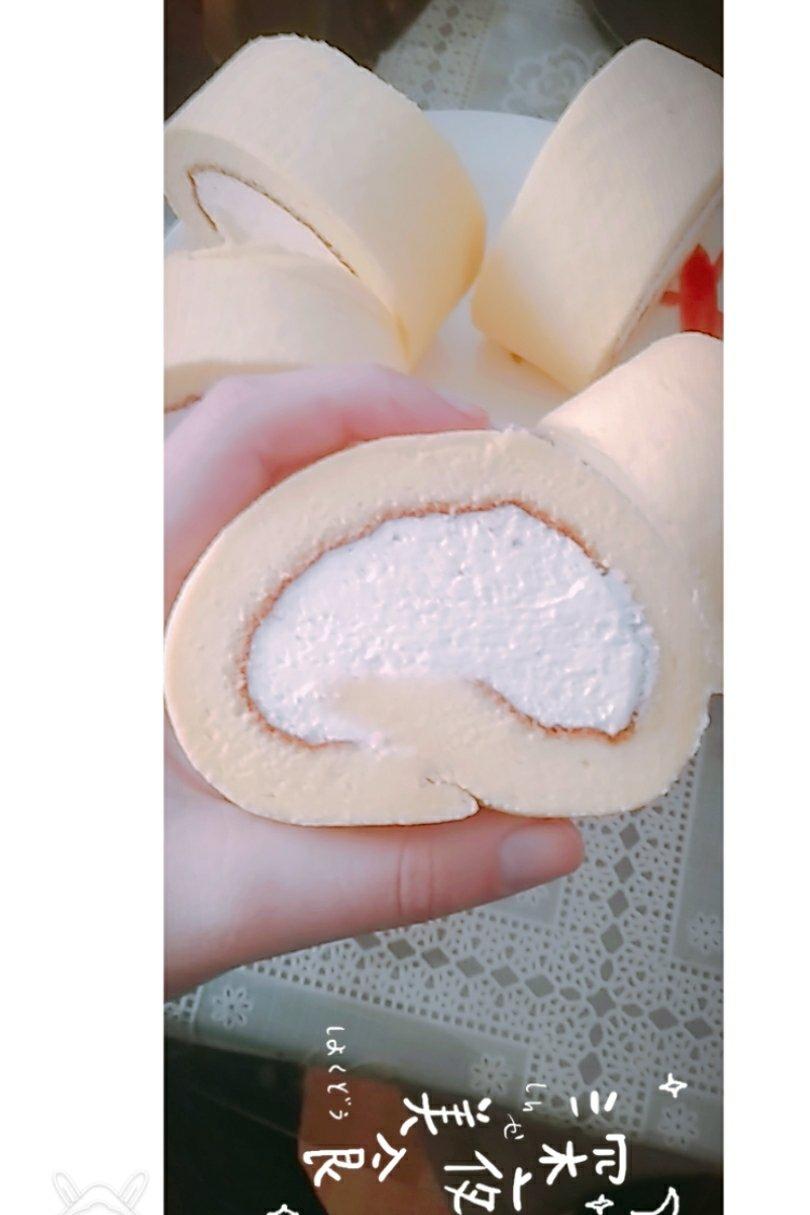 胖乎乎奶油芒果卷/不开裂不掉皮全过程详细图解烘焙视频/蛋糕篇6：「厚卷」