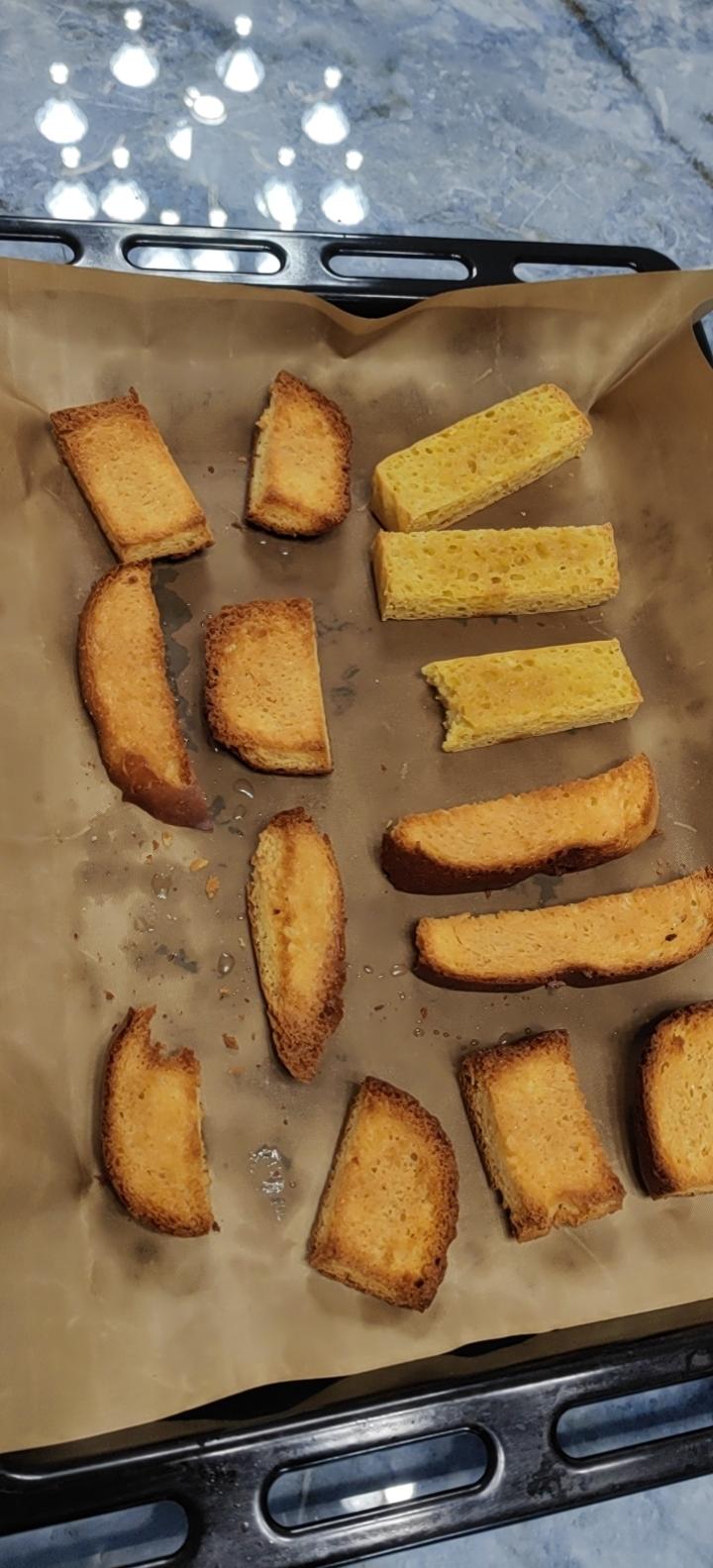 蜂蜜黄油烤吐司块