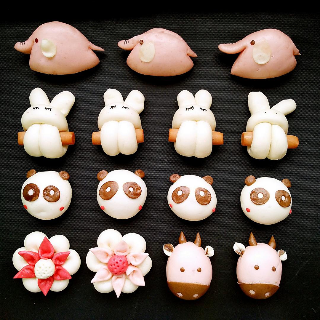 小象蜜豆包-小兔子热狗包