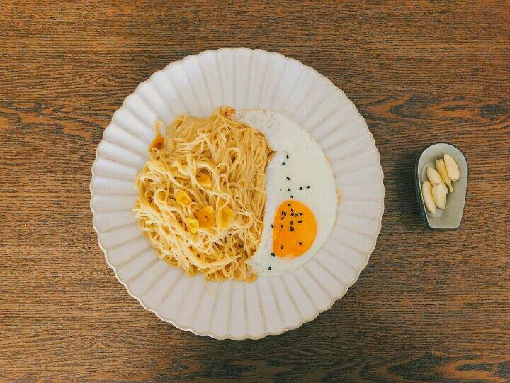 蒜面条