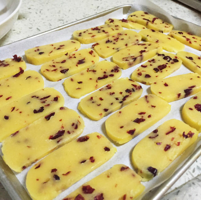 低糖少油版蔓越莓饼干