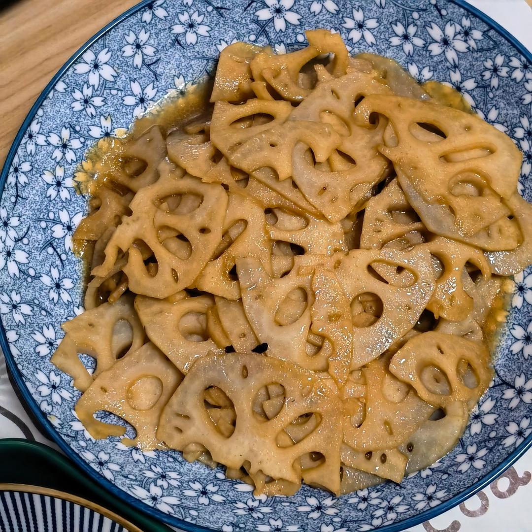 最简单味道惊艳的糖醋藕片