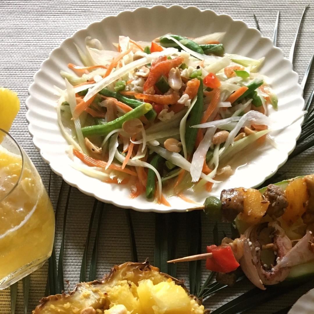 【曼食慢语】泰式青木瓜沙拉