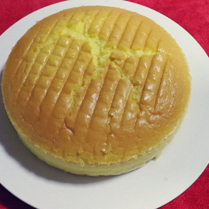 6寸原味戚风蛋糕