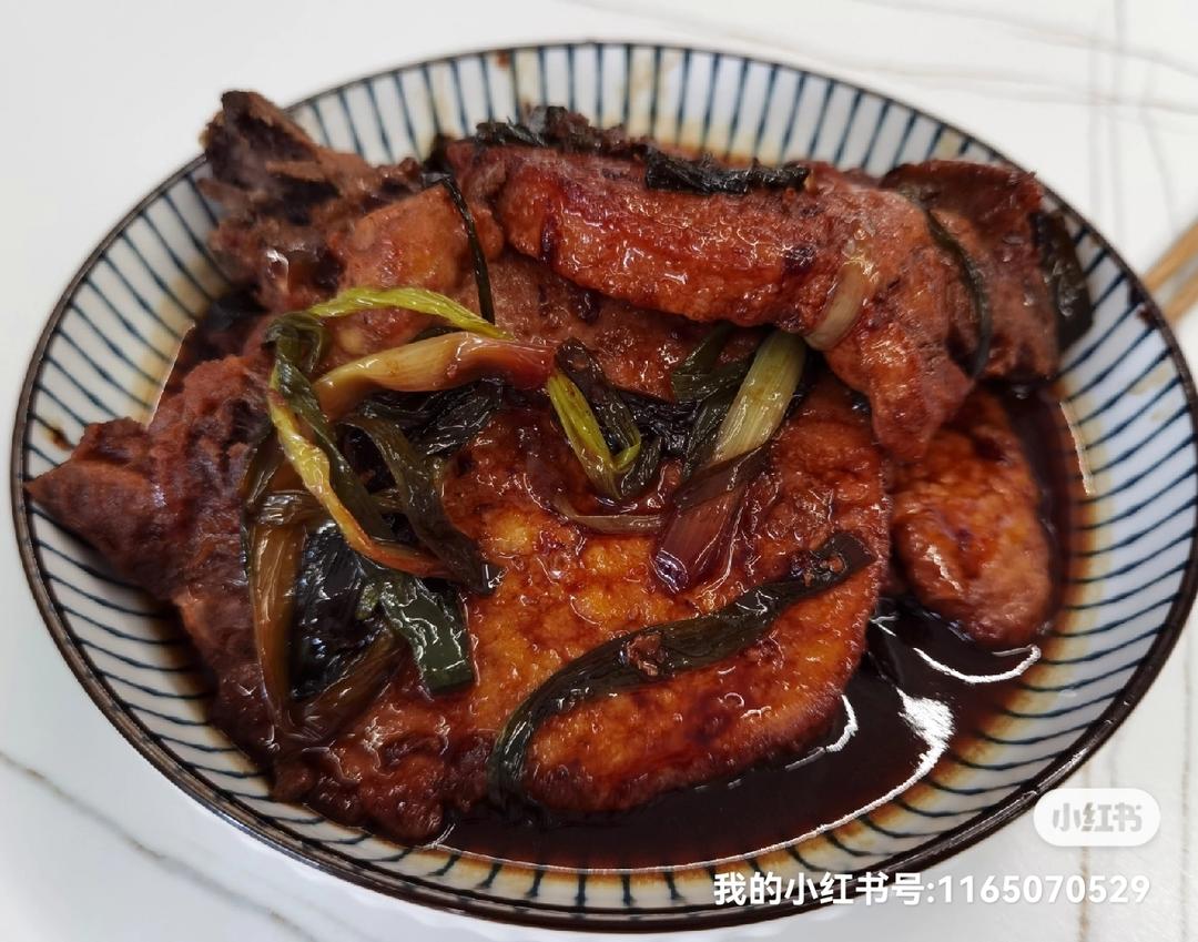 超嫩超香的葱烤大排