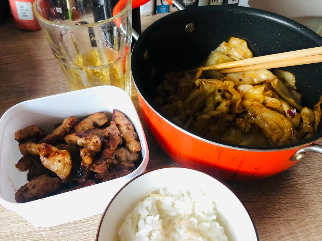 给肉都不换『酱爆洋白菜』