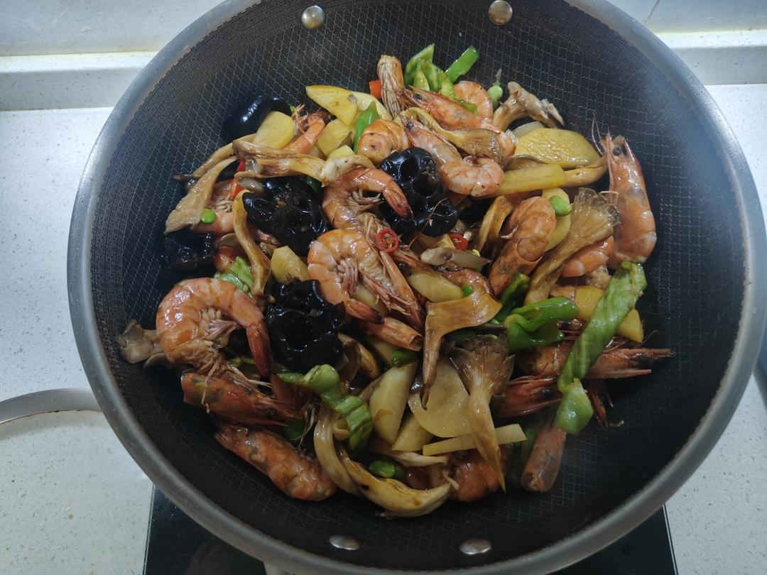 清炒毛豆虾仁