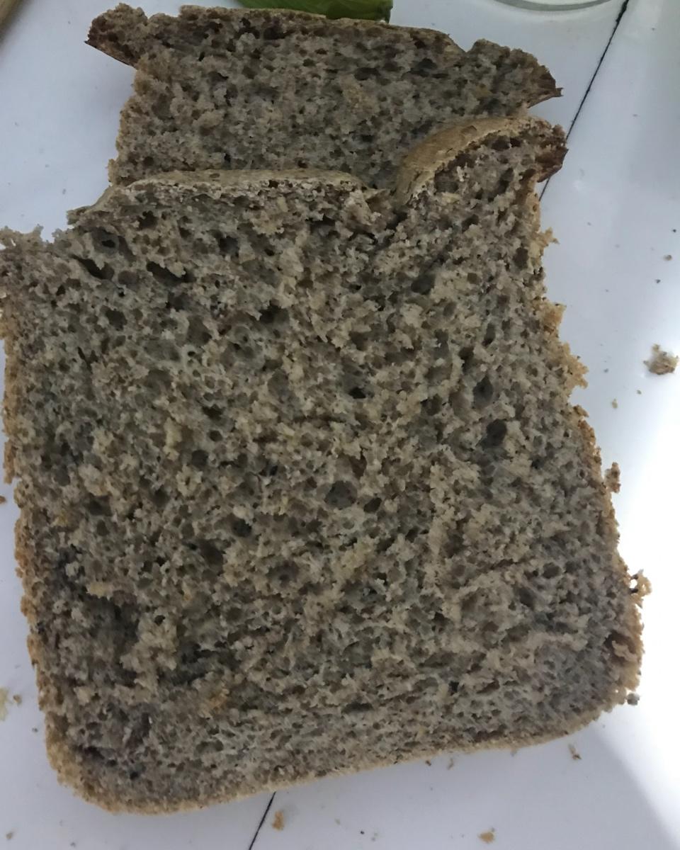 超软超低热量无糖低油全麦吐司(面包机)