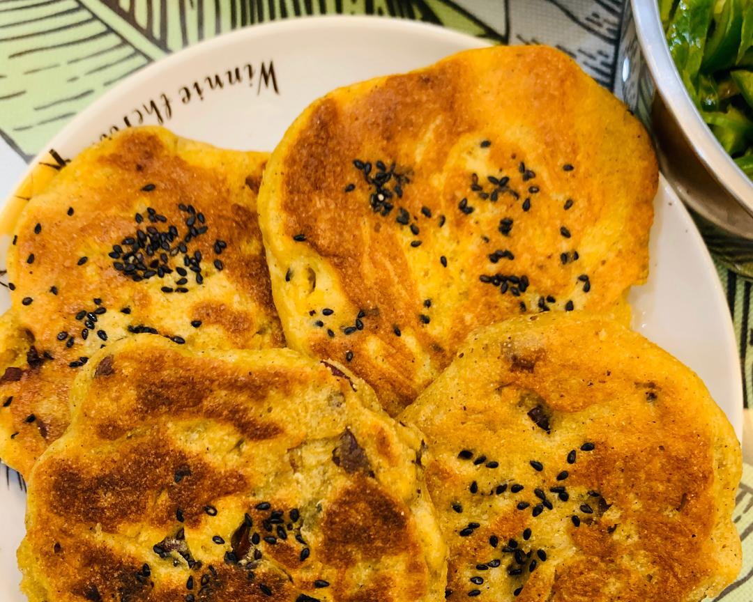 红枣玉米饼的做法