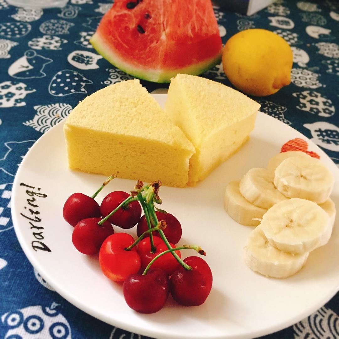 蒸蛋糕/蒸戚风~不上火！小朋友爱吃~