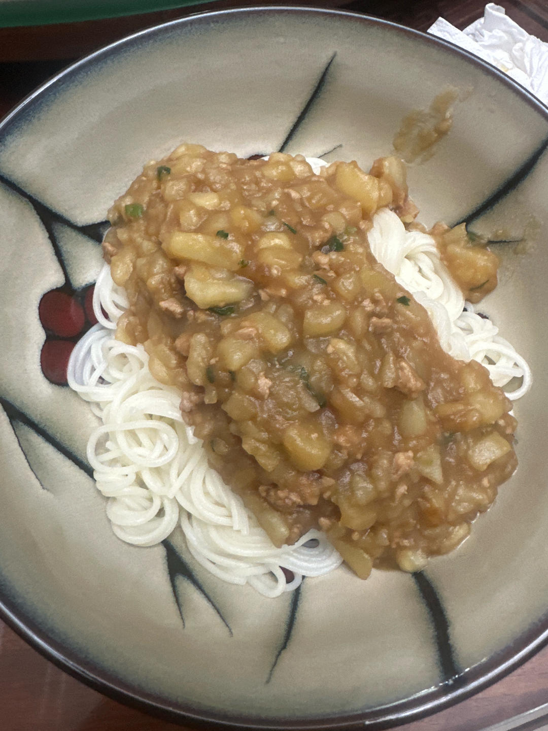 大人小孩爱吃的土豆泥拌面